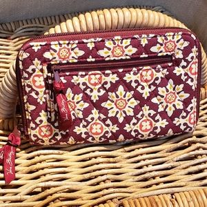 Vera Bradley Medallion Zip Around Wallet